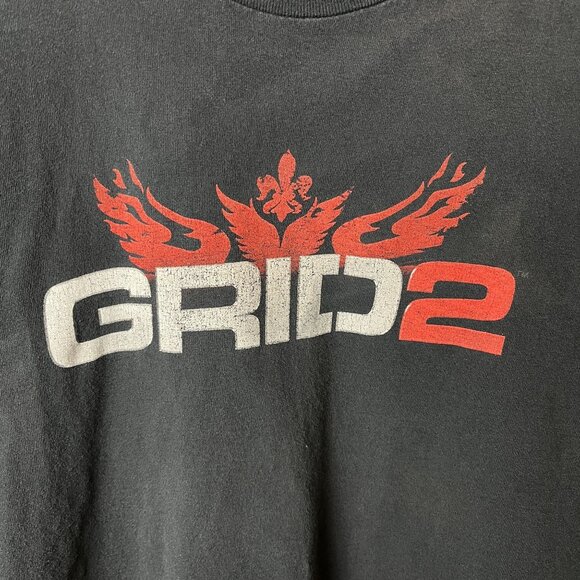 Intel Promo 2013 Grid 2 Black L Racing Tee Unisex Fit - Picture 7 of 16